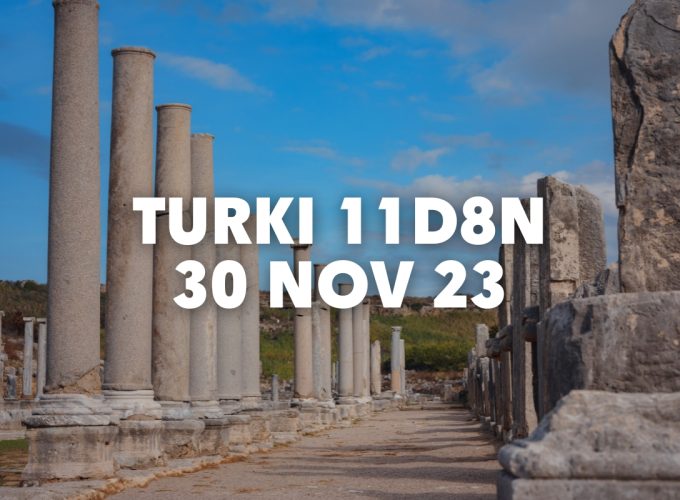Wonderful Turkiye 11D8N [30 NOV-10 DES 2023]