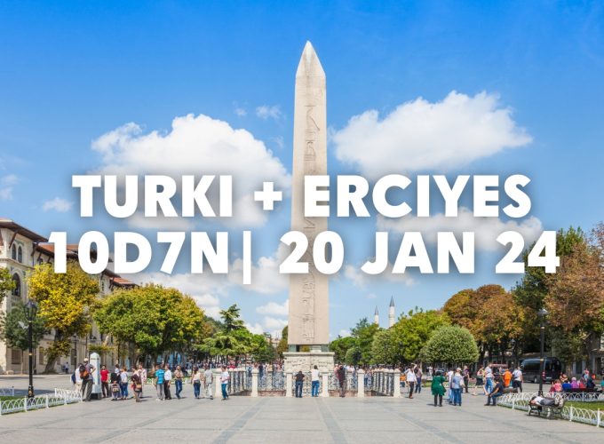 PESONA KEAJAIBAN MUSIM DINGIN DI TURKI 10D7N BONUS ERCIYES [20-29 JAN 2024]