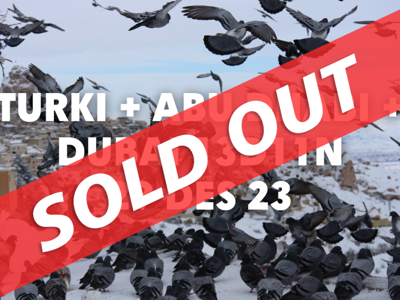[SOLD OUT] WONDERFUL TURKIYE + ABU DHABI & DUBAI 13D11N SPECIAL NEW YEAR [29 DECEMBER 2023 – 10 JANUARY 2024]