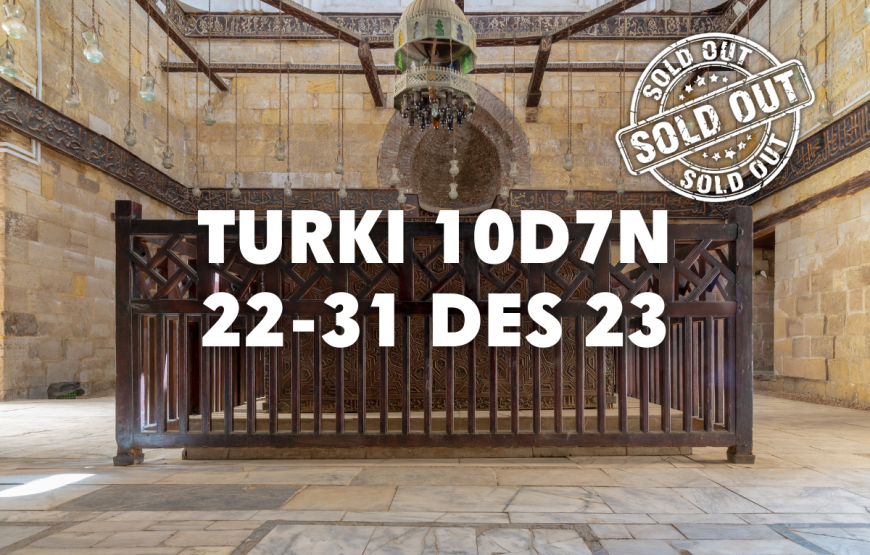 [SOLD OUT] PESONA KEAJAIBAN MUSIM DINGIN DI TURKI 10D7N [22-31 DECEMBER 2023]